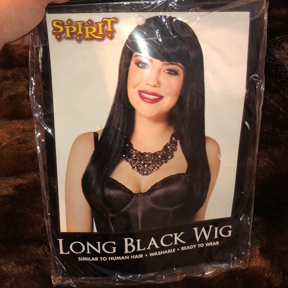 Black Wig Spirit Halloween 2022